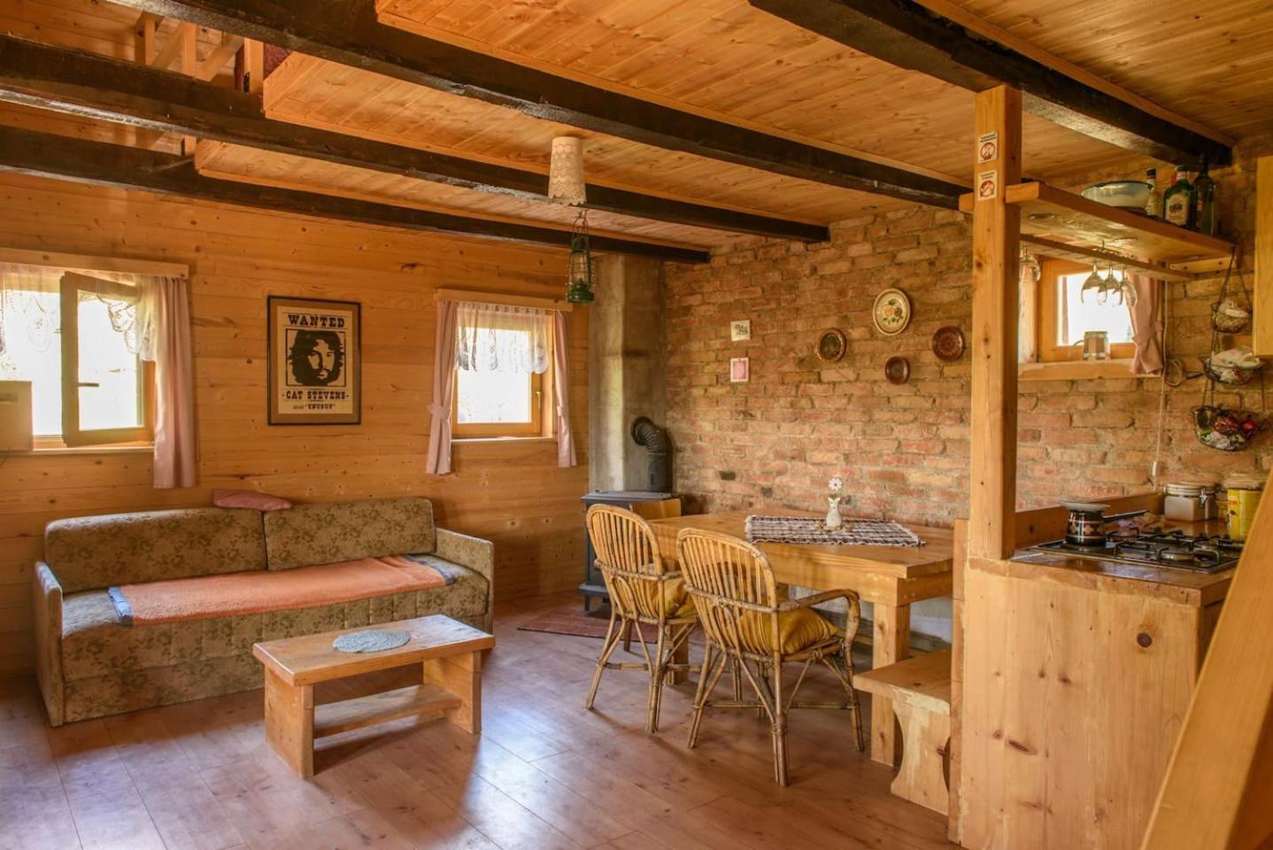 Wooden House Near The River Kupa Kamanje Exterior photo