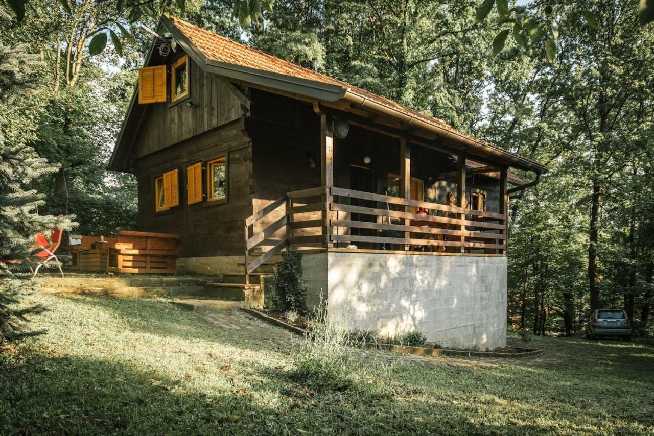 Wooden House Near The River Kupa Kamanje Exterior photo